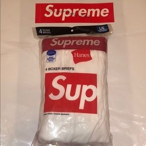 US Large SupremeⓇ/HanesⓇBoxer Briefs (4 Pack)